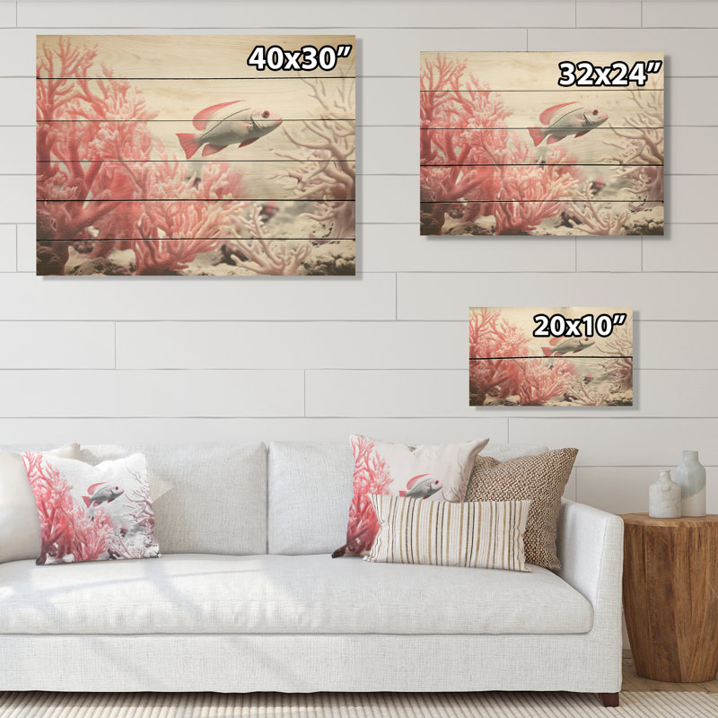 Art mural mural en bois sur bois de pin naturel, H 10 po x l 20 po