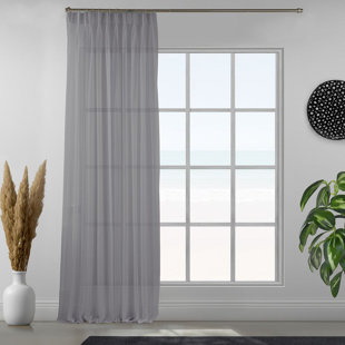 Sheer Single Curtain Panel