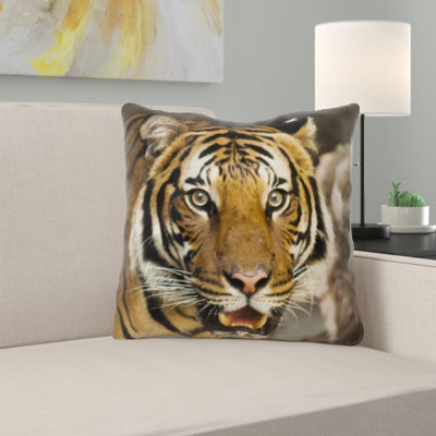 Coussin décoratif tiger sibérie