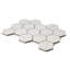 Carreau de mosaïque en porcelaine mate pour plancher et mur 3 po x 3 po Alpe Stone-125600151
