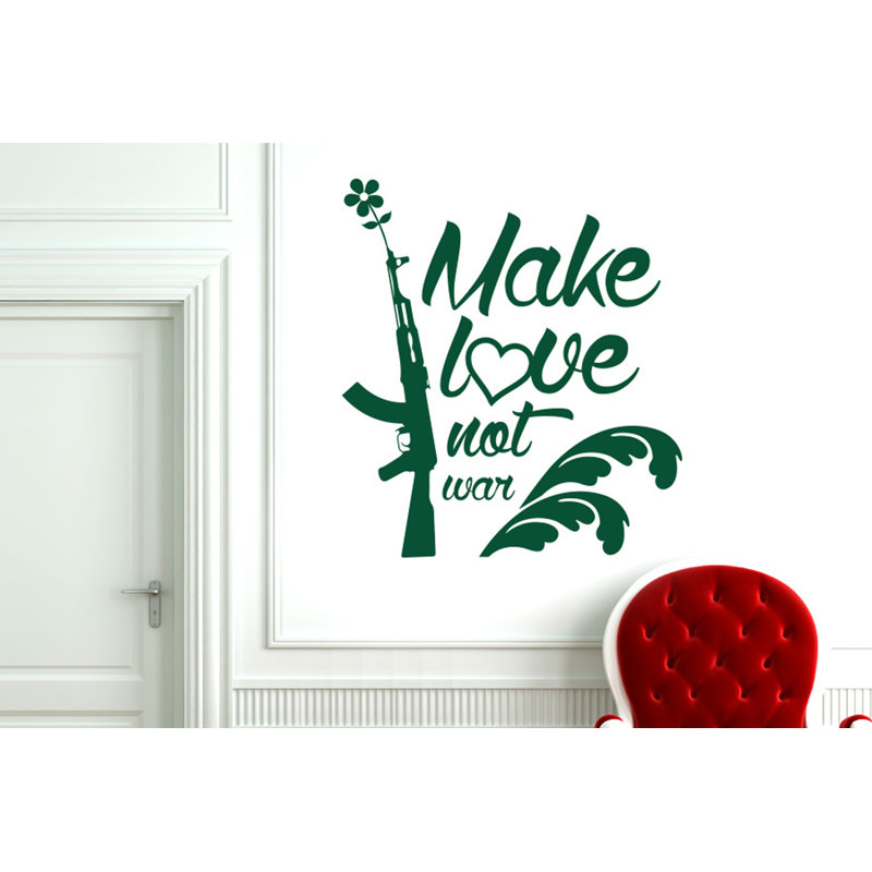 Wall Decal, Dark Green, Large
