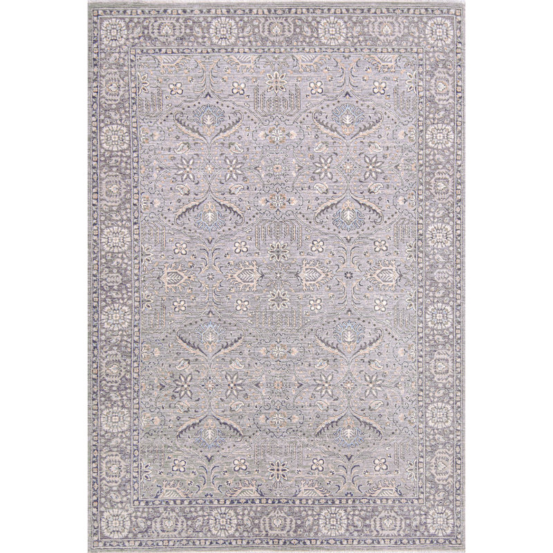 One-of-a-Kind 5'11" x 8'8" Hand Knotted Area Rug