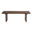 47" Rectangle Farmhouse Solid Wood Coffee Table, Rustic Sled Single Coffee Tables For Living Room-1394398518