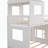 Flintville Kids Twin Over Twin Bunk Bed