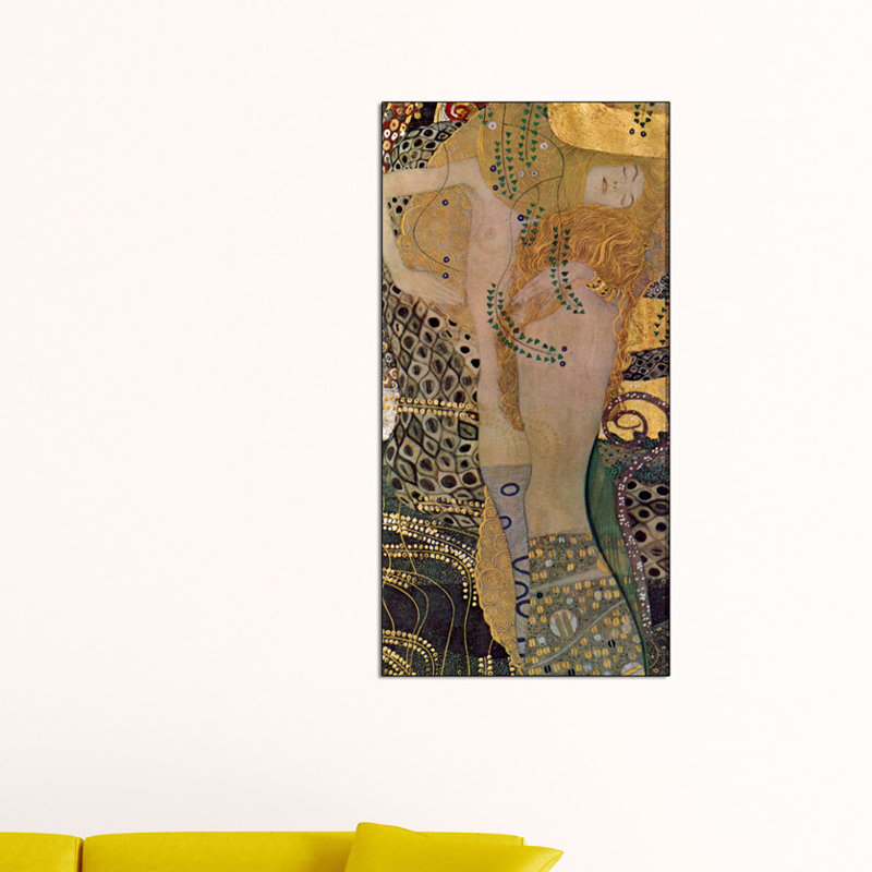 Gustav Klimt - Wrapped Canvas Painting, 100cm H x 50cm W x 1.8cm D