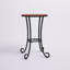 Table d'appoint de patio avec tablette Fenske-1618583321