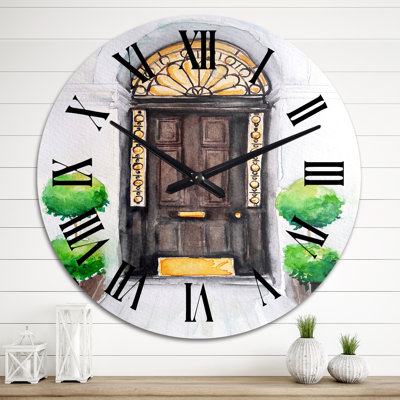 Horloge murale surdimensionnée