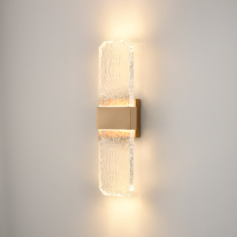 Alayne LED Wall Bracket, 47cm H x 13cm W x 2.6cm D