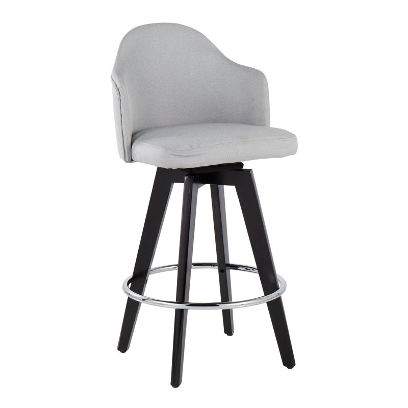 Tabouret de comptoir pivotant de 26 po