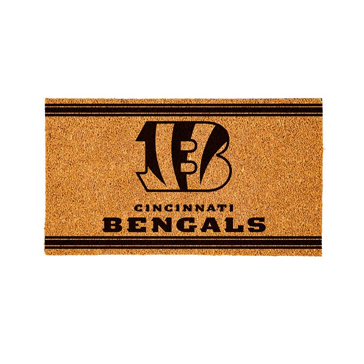 28 po x 16 po Paillasson NFL, Bengals de Cincinnati