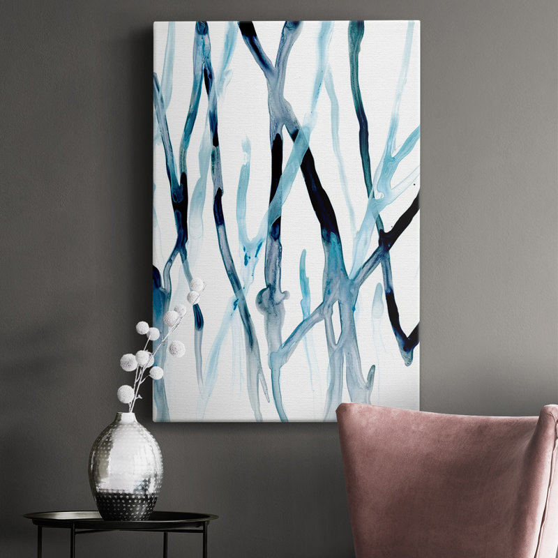 Runnel II - reproduction sur toile tendue, H 60 po x l 40 po x P 1,5 po