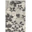 Tapis à motif floral gris / noir Abdul-856511148