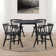 42" Round Oak Wood Table