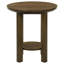 Table de bout Crispin Brown 22 po