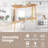 Melamie Solid Wood Dining Table