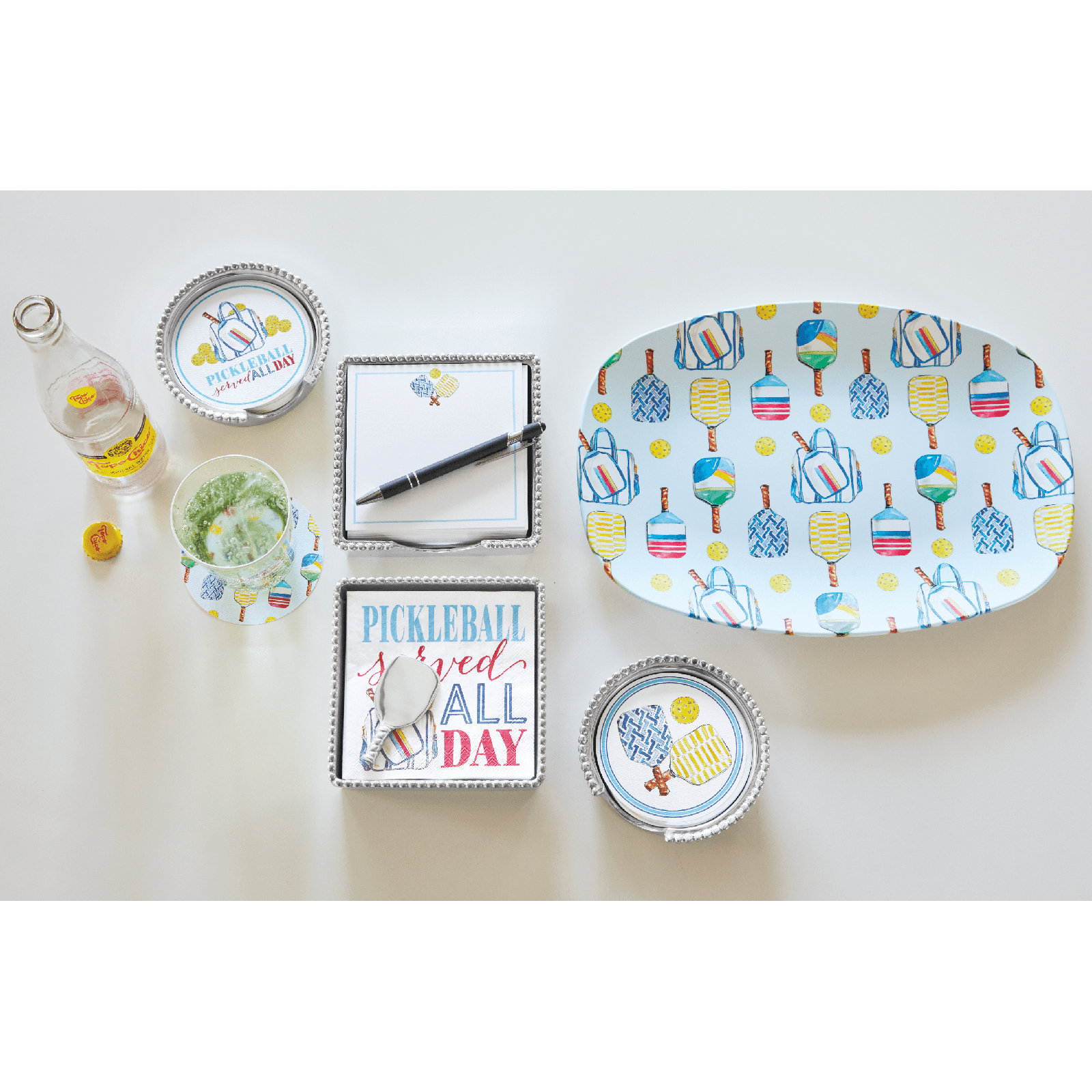 Traychic Oval Resin Platter