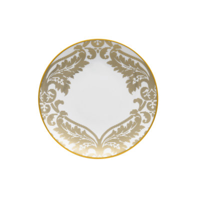 Damassé Ritz Paris Porcelain Salad/Dessert Plate