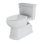 TOTO Soirée 1.28 GPF 1 Piece Elongated Universal Height Skirted Toilet with CeFiONtect