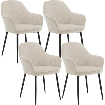 Valter 46cm H Velvet Upholstered Armchair