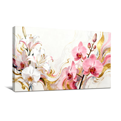 Plantes et fleurs, art floral abstrait