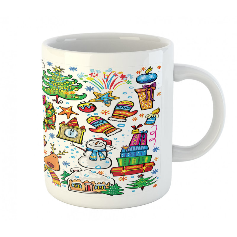 Grande tasse à café elements