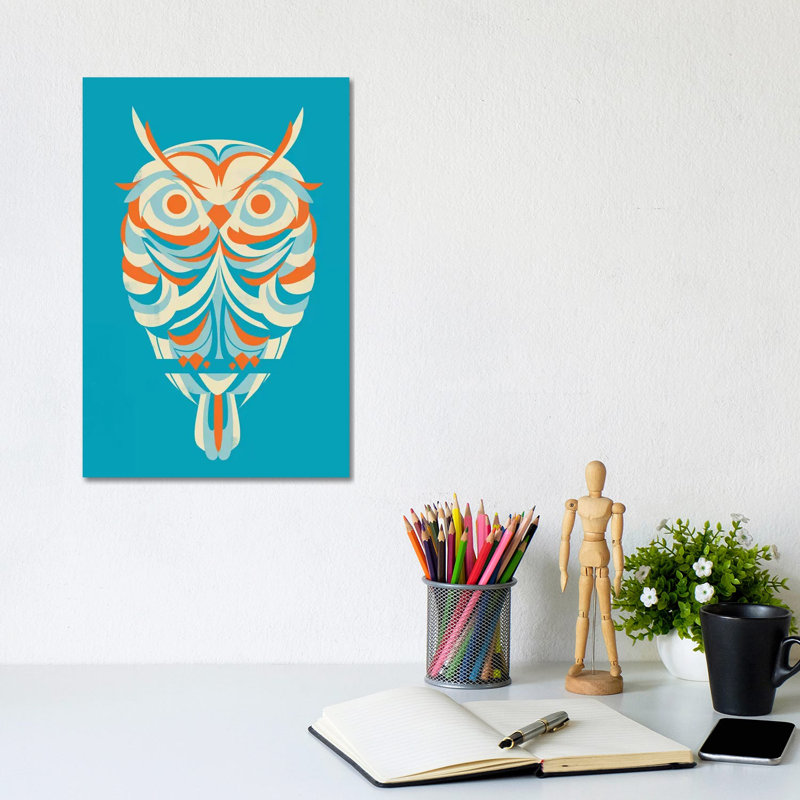 Red Eyes by Jay Fleck - Wrapped Canvas Print, 20.32 cm H x 30.48 cm W