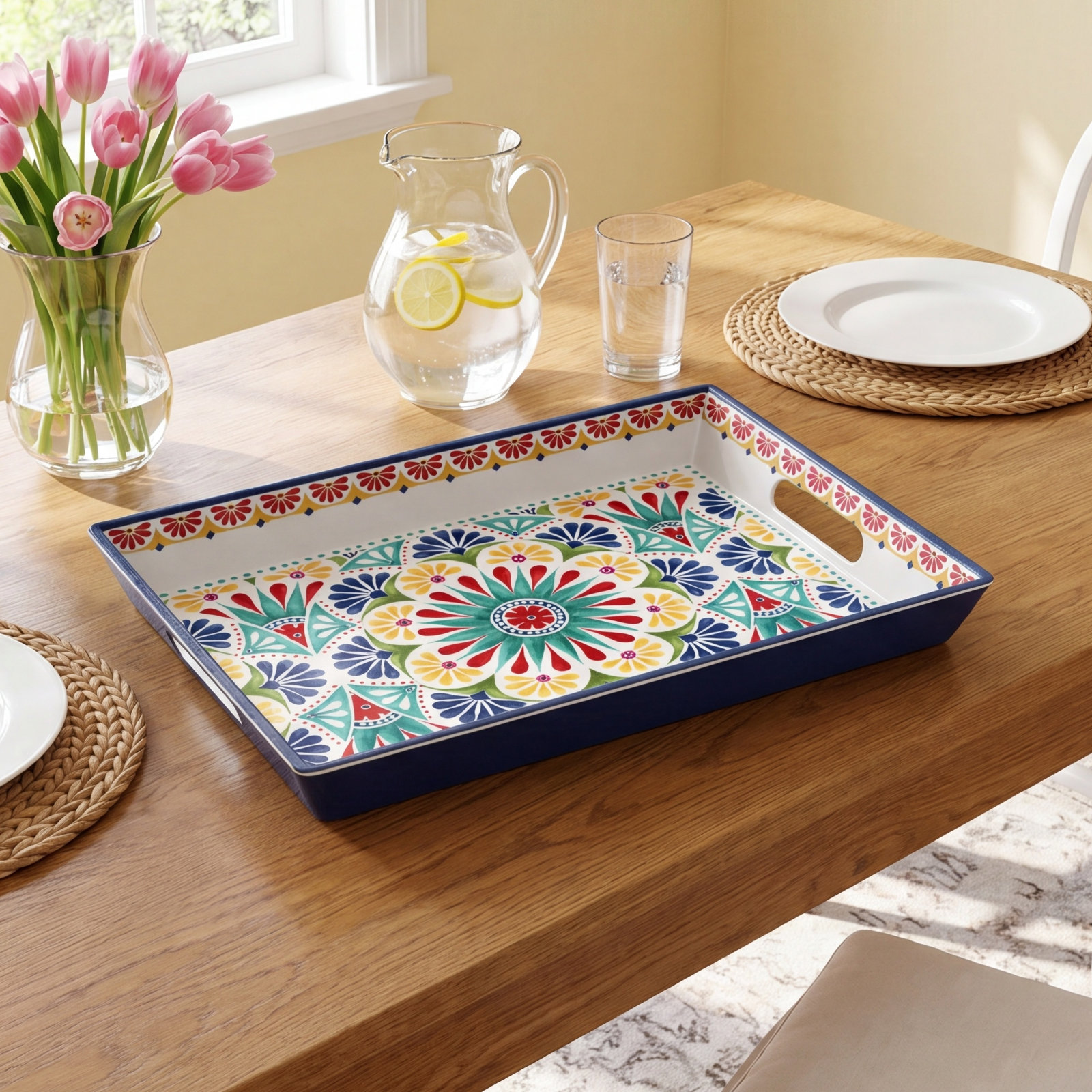 Leister Rectangle Melamine Platter
