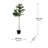 60'' Faux Fiddle Leaf Fig Tree in Pot