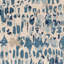 Tapis bleu abstrait touffeté à la main-934335981