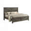 Lit rustique gris 1pc (seulement lit)-1118096002