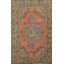 Tapis traditionnel traditionnel 7 x 9 avec des motifs floraux complexes et des couleurs vives
