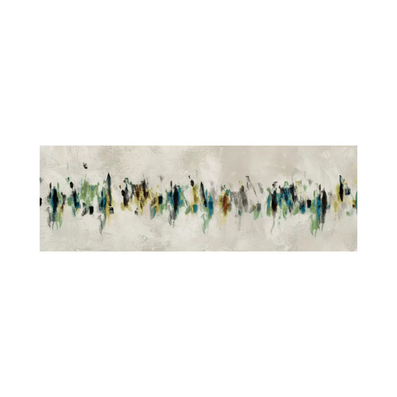 Light As Water by PI Galerie - Wrapped Canvas Panoramic Painting, 30.48 cm H x 91.44 cm W x 3.175 cm D