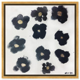 Coco's Gold Camellias - Graphic Art