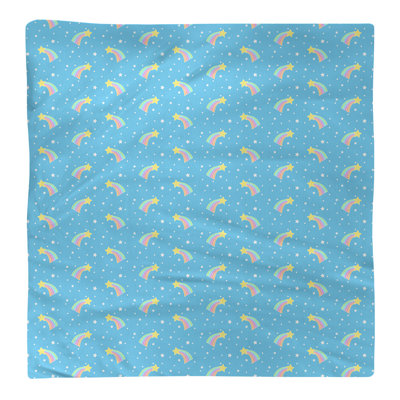 Serviette de coton à motif filante stars
