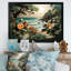 Coastal Harmony Papercut I, reproduction d'art sur toile-1368397521-1368397522