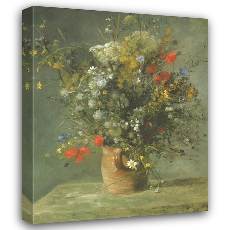 Fleurs dans un vase, v. 1866 MCG-PF1044, H 24 po x l 19 po