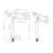Pot Filler Faucet With Extended - Covered Brass, Double Handles For Precise Water Regulation, Surface Treated To Corrosion, Quiet & No-Splash Flow Arm Coated Handle Design Smooth Control, Special-160033871