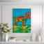 'Untitled XII' Wrapped Canvas Original Painting
