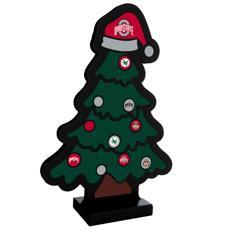 NCAA Ohio State - arbre de Noël à DEL Buckeyes Infinity