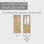 Internal Oak Pre-Finished Victorian 4 Panel-45397459