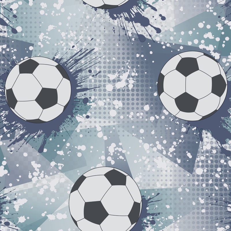 Football Frenzy, Navy Teal