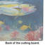 Yellowfin Tuna Glass Cutting Board Large