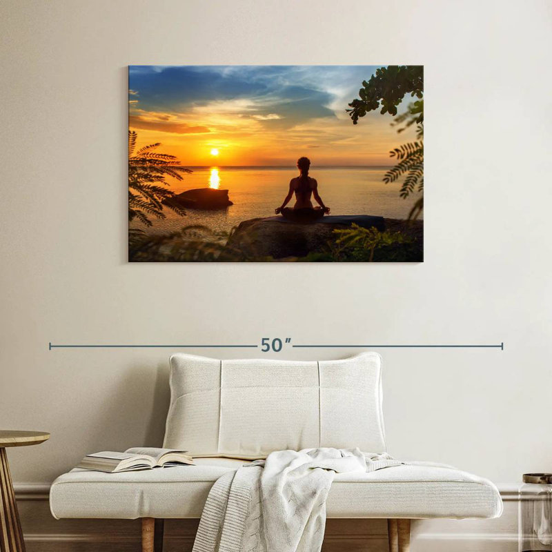 Kerrick Sunset Yoga, H 26 po x l 39 po