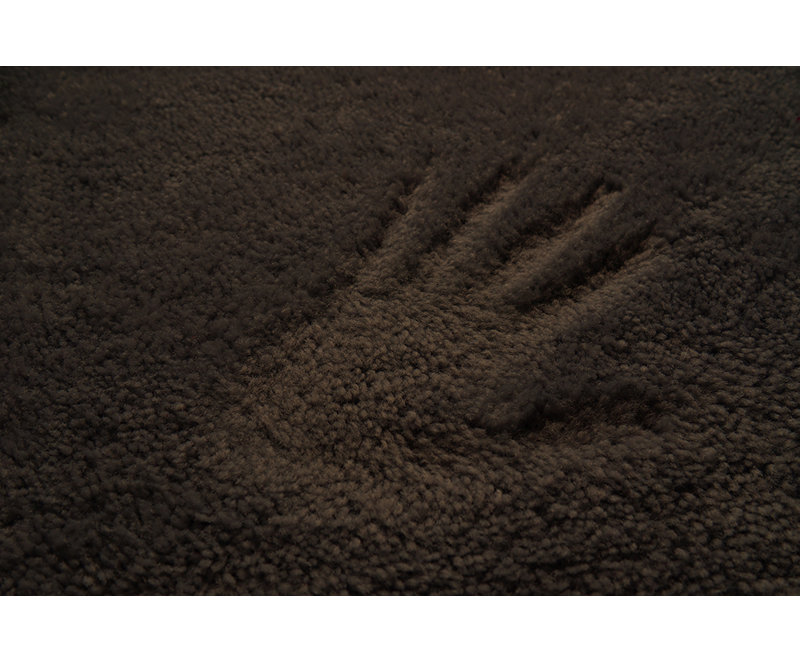 Mccluney Traditional Nylon 2 Piece Bath Rug Set with Non-Slip Backing, Chocolate
