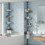 Tension Bathroom Shelves