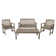 Lehigh Garden 4-Piece Conversation Set