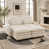 Beige White Teddy