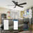 Georgann Ceiling Fan with LED Lights-446812564