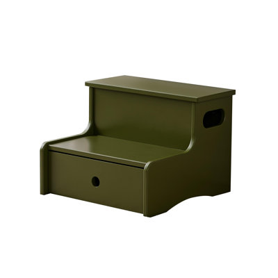 Lylia Step Stool with Storage – Lightweight & Colorful Design for Bathroom, Kitchen & Playroom