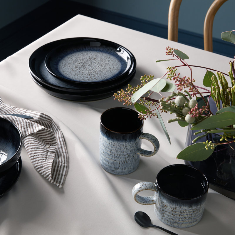 Denby Halo Ridged Mugs